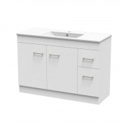 CLASSIC VALLEY 1200 FLOOR WHITE MELAMINE