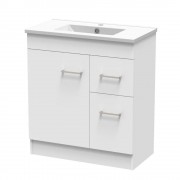 CLASSIC SLIM 750 FLOOR WHITE MELAMINE