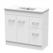 CLASSIC SLIM 900 FLOOR WHITE MELAMINE