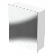 MAHIA MIRROR 400X500 WHITE MELAMINE