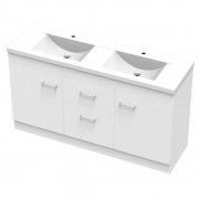 CLASSIC NORFOLK 1500 DB FLOOR WHITE MELAMINE
