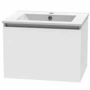 PINNACLE VALLEY 600 SINGLE DRAWER ULTRA GLOSS WHITE