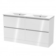 PINNACLE VALLEY 1500 DB DOUBLE DRAWER FLOOR ULTRA GLOSS WHITE