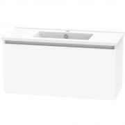 PINNACLE SLIM 900 SINGLE DRAWER ULTRA GLOSS WHITE