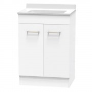 CLASSIC STATESMAN 600 FLOOR WHITE MELAMINE