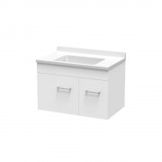 CLASSIC STATESMAN 750 WALL WHITE MELAMINE