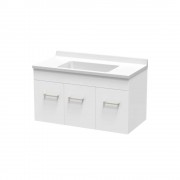 CLASSIC STATESMAN 900 WALL WHITE MELAMINE