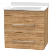 STATESMAN VANITY - WALL HUNG - DOUBLE DRAWER