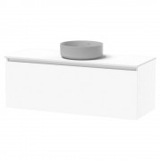 PINNACLE PRO 1200 SINGLE DRAWER ULTRA GLOSS WHITE