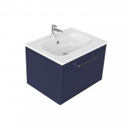 600 Francisco Wall Hung Vanity (1 Drawer) - Specify Colour & Drawer Front & Basin