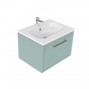 600 Francisco Wall Hung Vanity (1 Drawer) - Specify Colour & Drawer Front & Basin