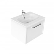 600 Francisco Wall Hung Vanity (1 Drawer) - Specify Colour & Drawer Front & Basin