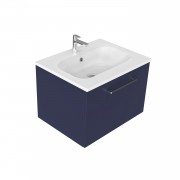 600 Harrow Wall Hung Vanity (1 Drawer) - Specify Colour & Basin