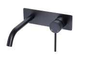 Heirloom 209 series wall basin mixer noir