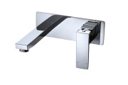 Heirloom 603 series wall basin mixer chrome