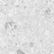 Terrazzo Light Grey Matt 600 x 600