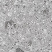 Terrazzo Mid Grey Matt 600 x 600