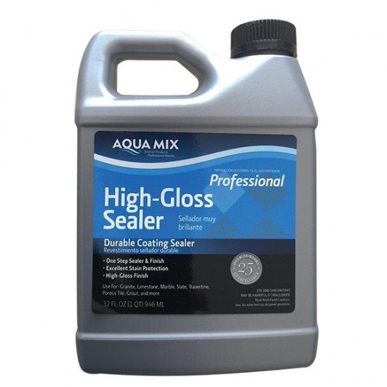 Aquamix High Gloss Sealer 946ml Tile, Slate Tile Sealer Bunnings