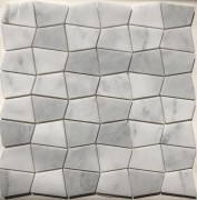 Mosaix Shapes Net Carrara 305 X 305