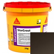 SIKACERAM STARGROUT EPOXY TOTAL BLACK 3KG