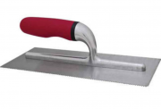 BRIGHT STEEL V-NOTCH TROWEL 4MM