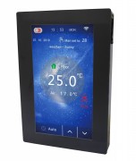 WARMFLOOR COLOUR TOUCH THERMOSTAT - BLACK TH05