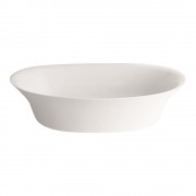 Washington Oval L600 x W360 Vessel Basin Matte White