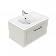 750 Francisco Wall Hung Vanity (1 Drawer) - Specify Colour & Drawer Front & Basin