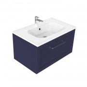 750 Francisco Wall Hung Vanity (1 Drawer) - Specify Colour & Drawer Front & Basin
