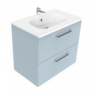 750 Harrow Wall Hung Vanity (2 Drawer) - Specify Colour & Basin