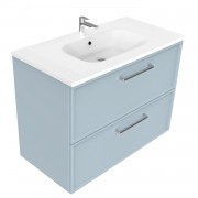 900 Francisco Wall Hung Vanity (2 Drawer) - Specify Colour & Drawer Front & Basin