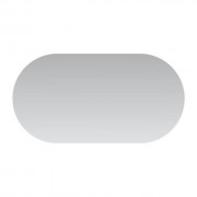 1200 Westfield Oval Mirror - 1200W x 700H