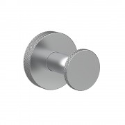 Motivo Knurled Robe Hook - Chrome