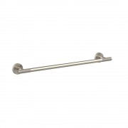 Motivo Knurled Towel Bar 500mm - Brushed Nickel