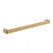 Quadro Towel Bar 450mm - Brushed Brass