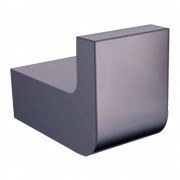 Quadro Robe Hook - Gunmetal