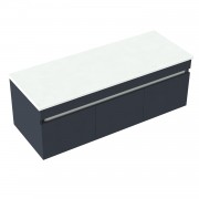 1200 Arc Wall Hung Single Basin Vanity - Specify Colour & Select Slab Top