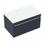 750 Arc Wall Hung Vanity - Specify Colour & Select Slab Top