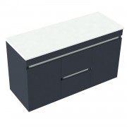 ARC DOUBLE TIER VANITY - WALL HUNG