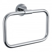 EVOKE TOWEL RING - CHROME