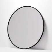 ASPECT FRAMED ROUND MIRROR 1100 - BLACK