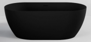 ARC ACRYLIC F/STANDING BATH - 1650X800X590 - MATT BLACK