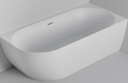 ARC ACRYLIC CORNER BATH - LH - 1500X750X590 - MAT WHITE