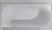 ARC ACRYLIC CORNER BATH - LH - 1700X800X590 - MAT WHITE