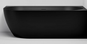 ARC ACRYLIC CORNER BATH - RH - 1500X750X590 - MAT BLACK