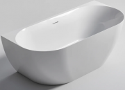 ARC ACRYLIC BTW BATH - 1600X750X590 - GLOSS WHITE