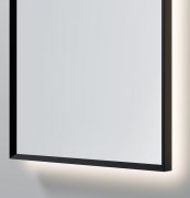 AURA LED SENSOR DEMISTER MIRROR - ARCH - 450X900 - BLACK