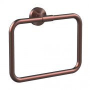 Evoke Towel Ring - Brushed Copper