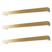 Largo Square Freedom Designer Rail 632 (18 Watts) - Brushed Brass