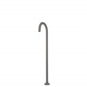 Floor Mounted Bath Filler Brushed Gunmetal (PVD)